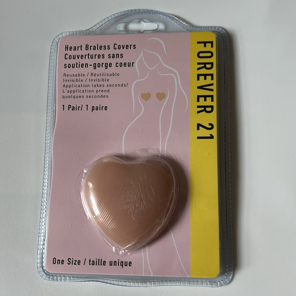 Heart Braless Covers by Forever 21